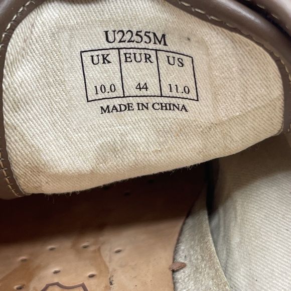 Geox Respira Brown‎ Suede Lace-up - Picture 11 of 11